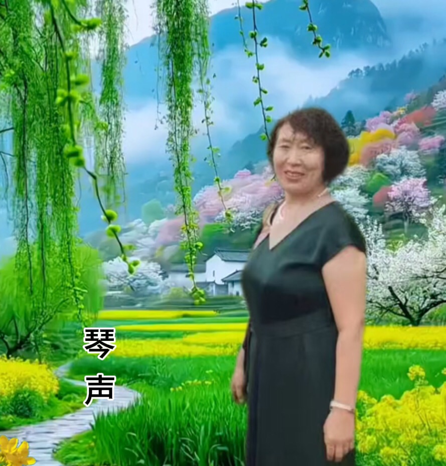 同文诵《余生 与你踏遍祖国河山》作者/心眉。合诵/温馨快乐家园精英团队。头条：编辑制作上传/心语心声。【第二十九期】（图16）