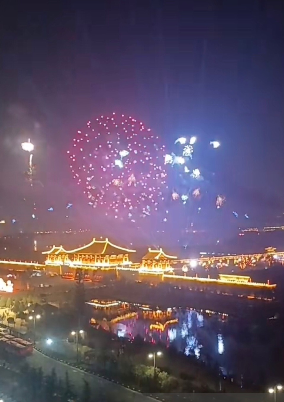 正月烟花上洛阳｜2025洛阳新春焰火晚会 请君只看洛阳城（图11）