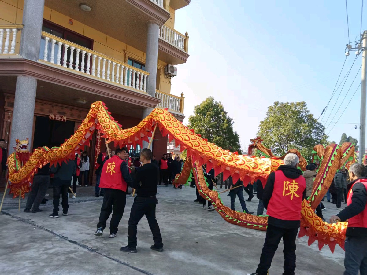 新春舞龙会见古胜先生感咏 陈建平（图2）