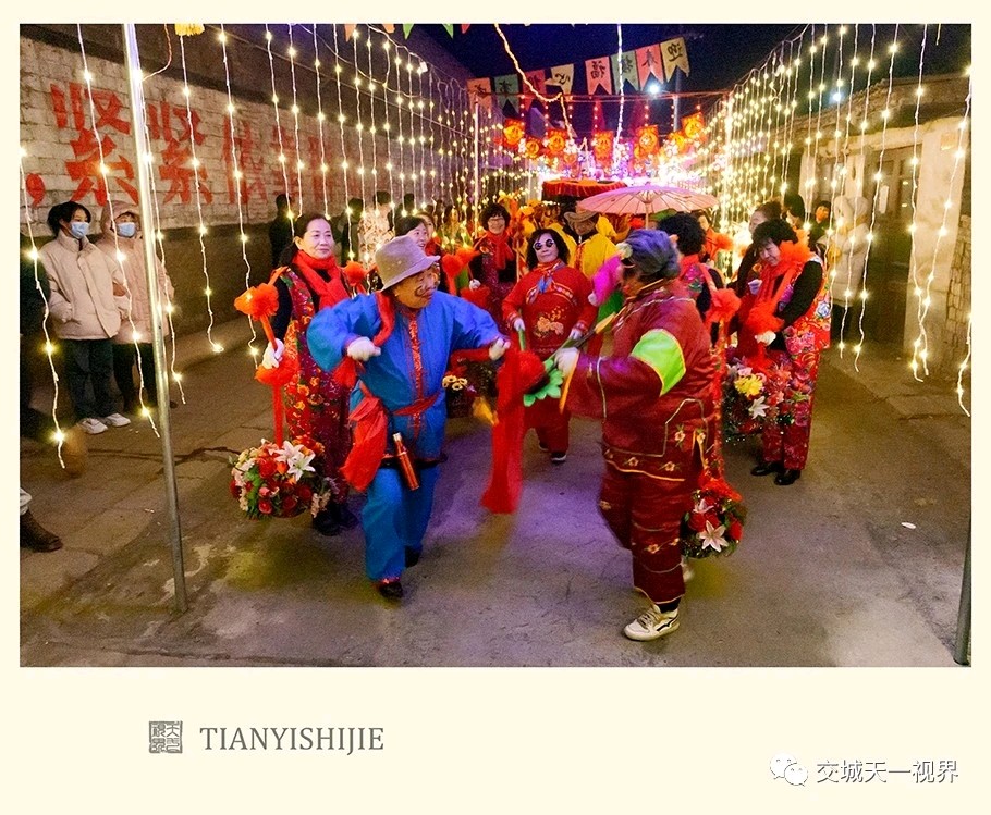 李靖水:红红火火看社火(图17)