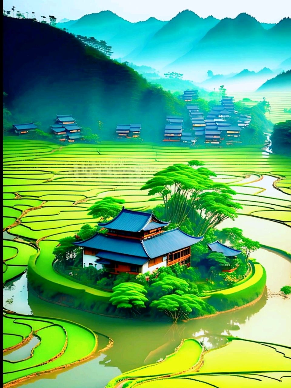 《九江文学社：北京头条》和美乡村//蔡治华（甘肃）（图7）