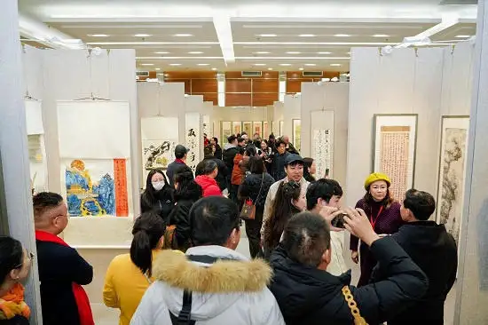 书法家梁卫武老师亮相——2025年荣宝斋全国书画展(图19)