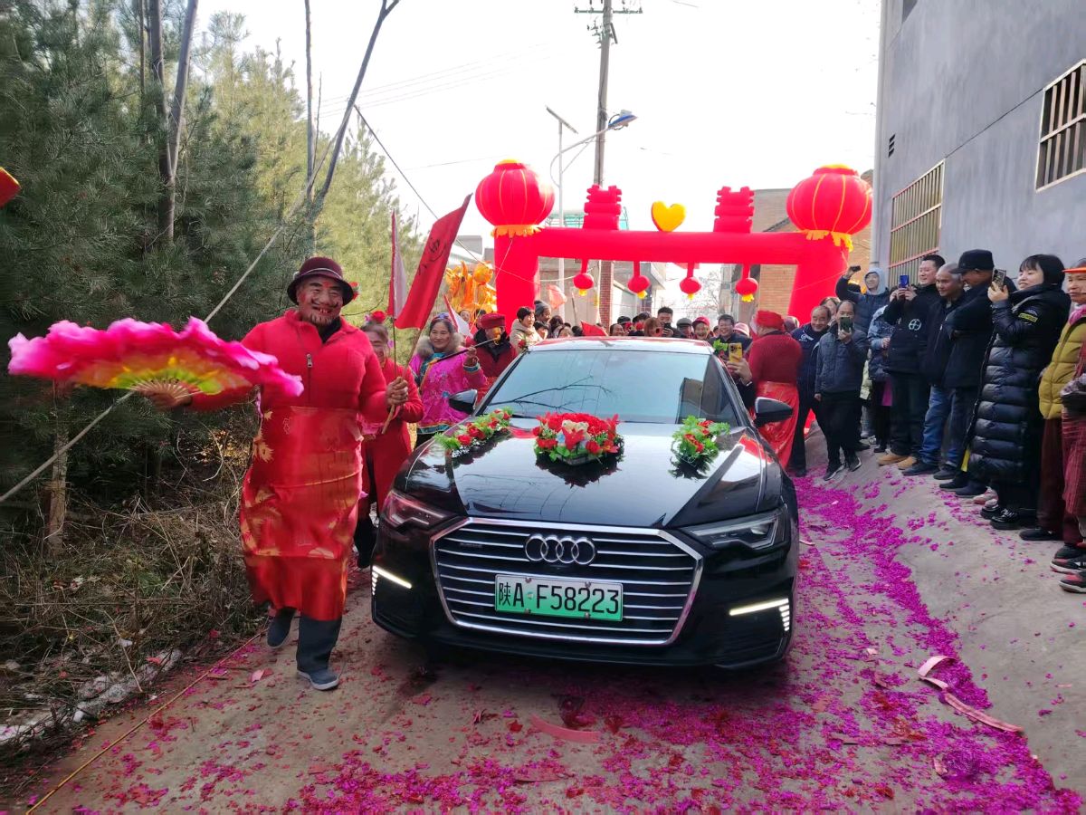 陕西西安作家王博//蓝田跨国姻缘记（图3）