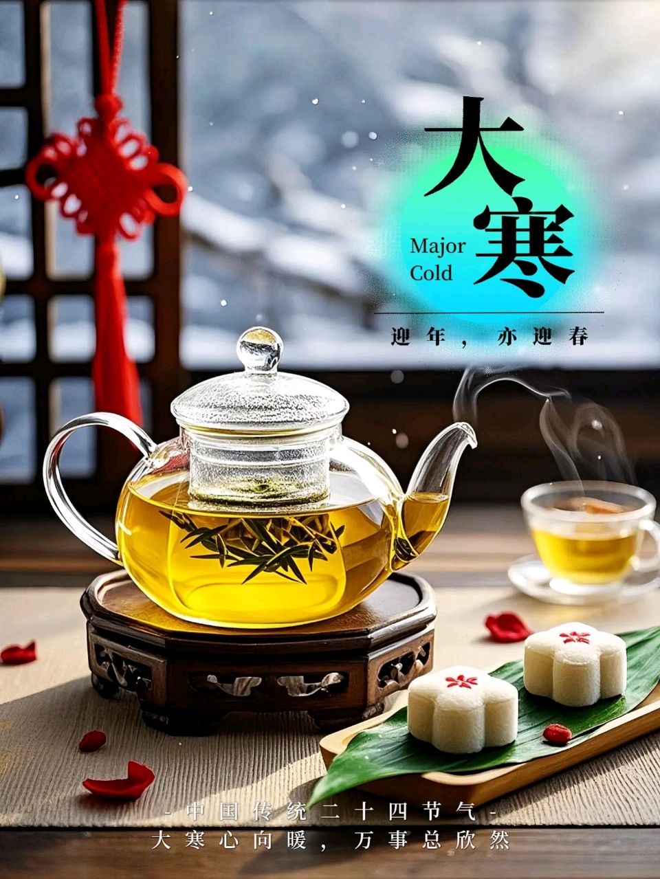 🇨🇳【思归客诗词学会】NO：5249（名家风采）大寒寄情（二首//文/诗情画意（图6）