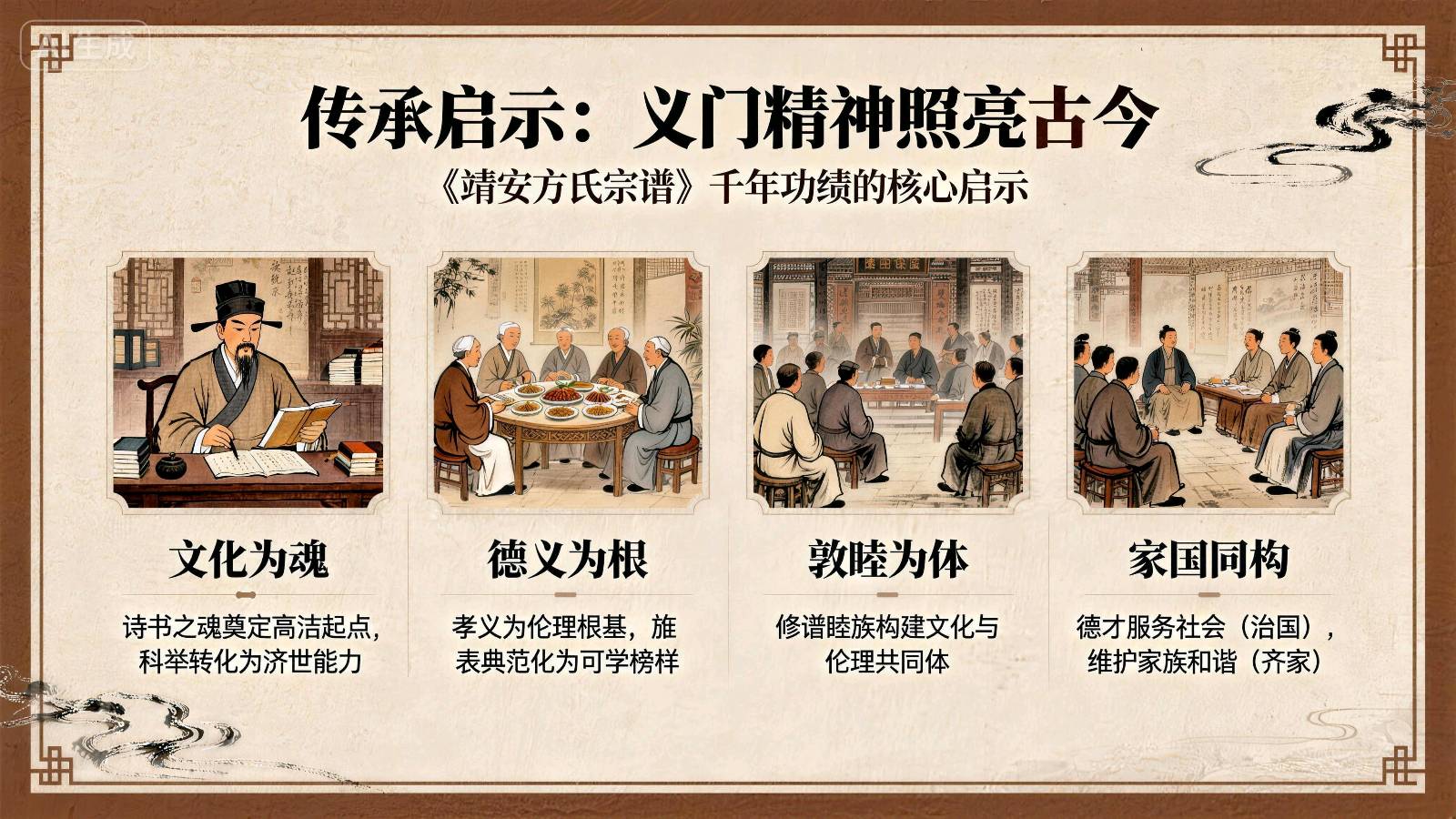 诗魂德根，义门流芳：从《靖安方氏宗谱》看始祖方干子孙的千年功绩与精神传承——兼论宗谱之成书与历代纂修者（图7）