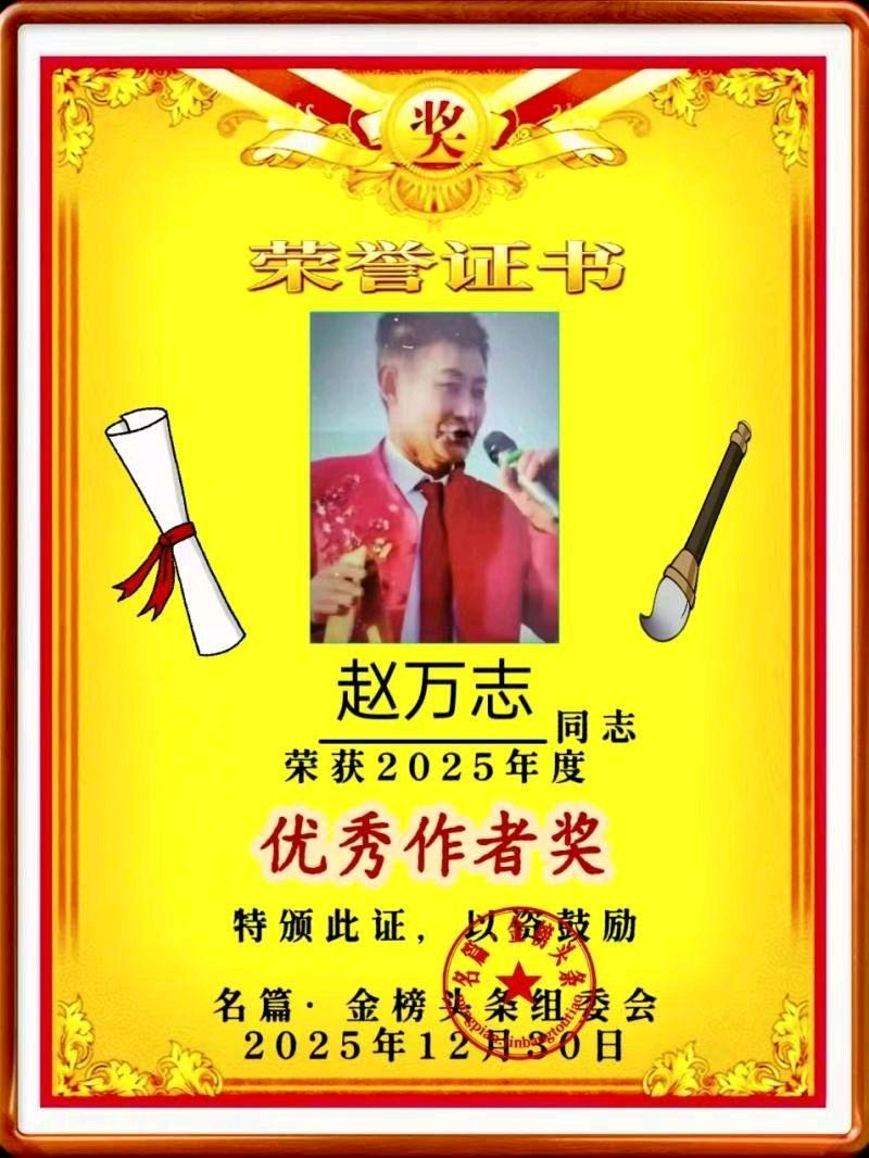《中华好诗词》分享（内蒙古）赵万志先生《腊日迎春》外五首请雅鉴（图15）