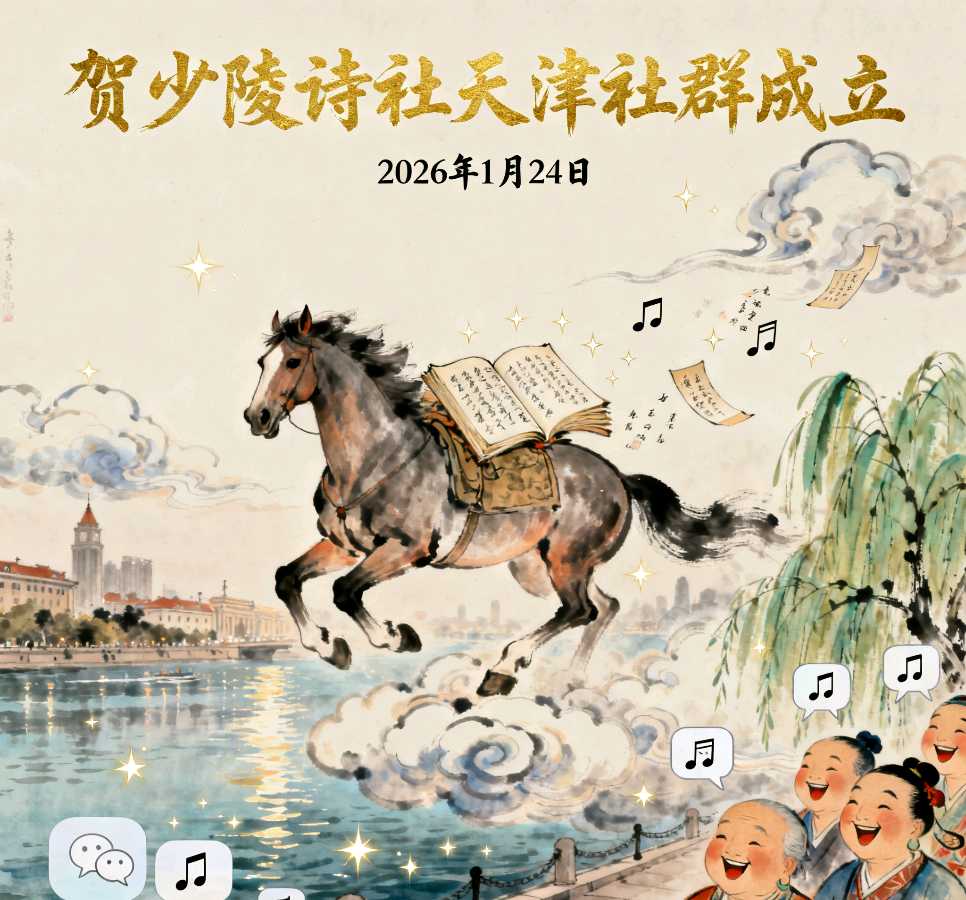 【荣耀中国】文学社*贺‌少陵诗社天津社群成立文/吴加林（图2）