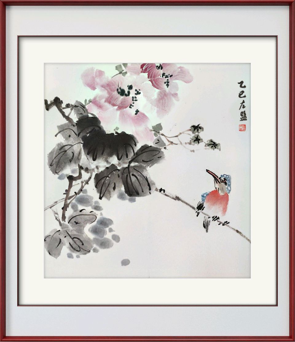 左盟 | “以笔墨为语，与花鸟私吟”（图3）