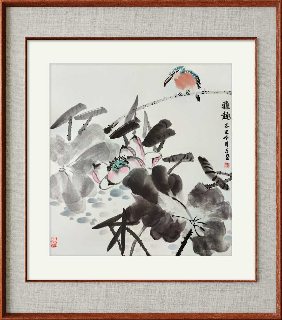 左盟 | “以笔墨为语，与花鸟私吟”（图14）
