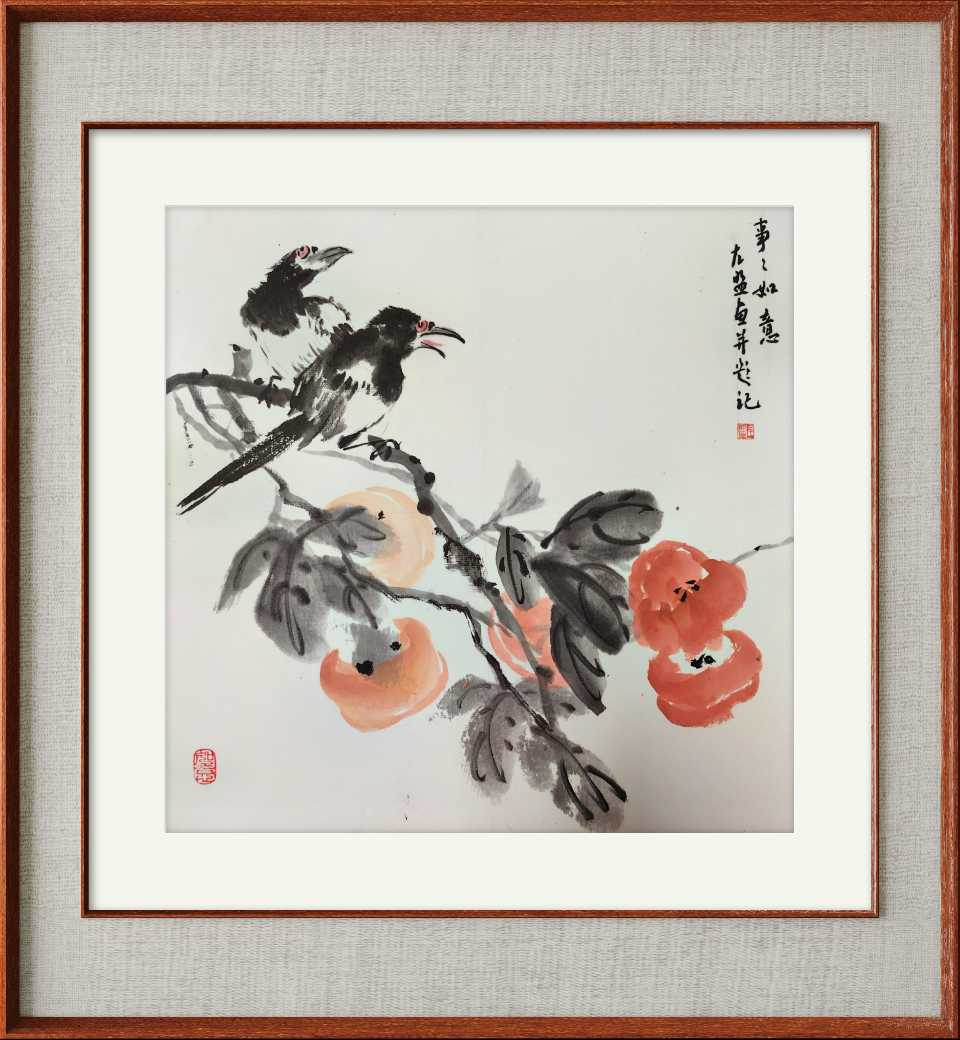 左盟 | “以笔墨为语,与花鸟私吟”(图12)