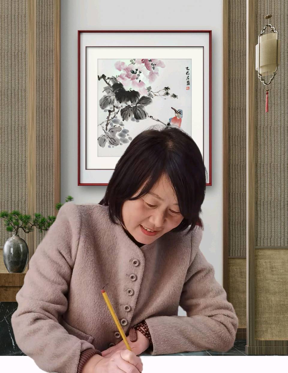 左盟 | “以笔墨为语，与花鸟私吟”（图20）