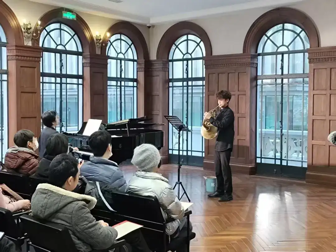 纪念莫扎特诞辰270周年,明日金声—未来圆号新秀公益音乐会在上海音乐学院音乐城堡内成功举办(图6)