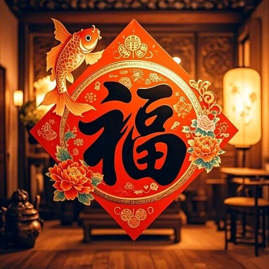 藏头诗:墨香送福到万家/作者：王俊杰（图3）