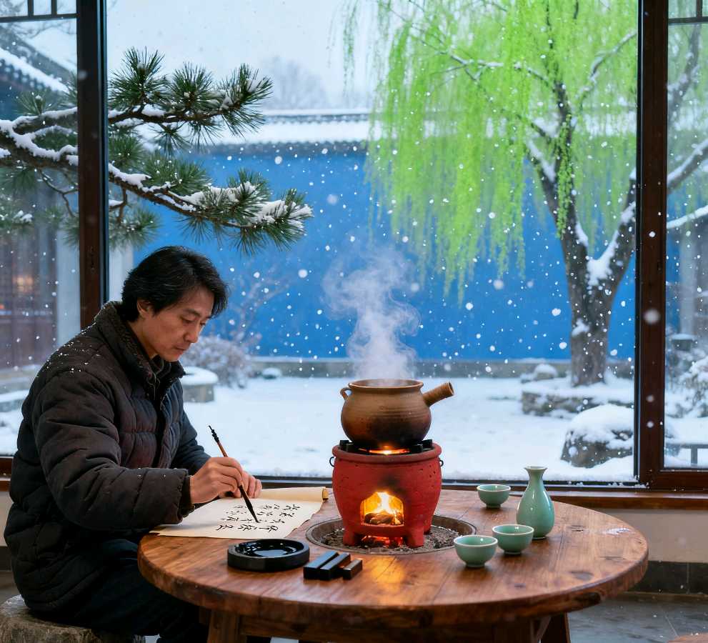 【荣耀中国】文学社*（原创首发）七言绝句（十首）中华通韵文／沙漠飞鹰（图11）