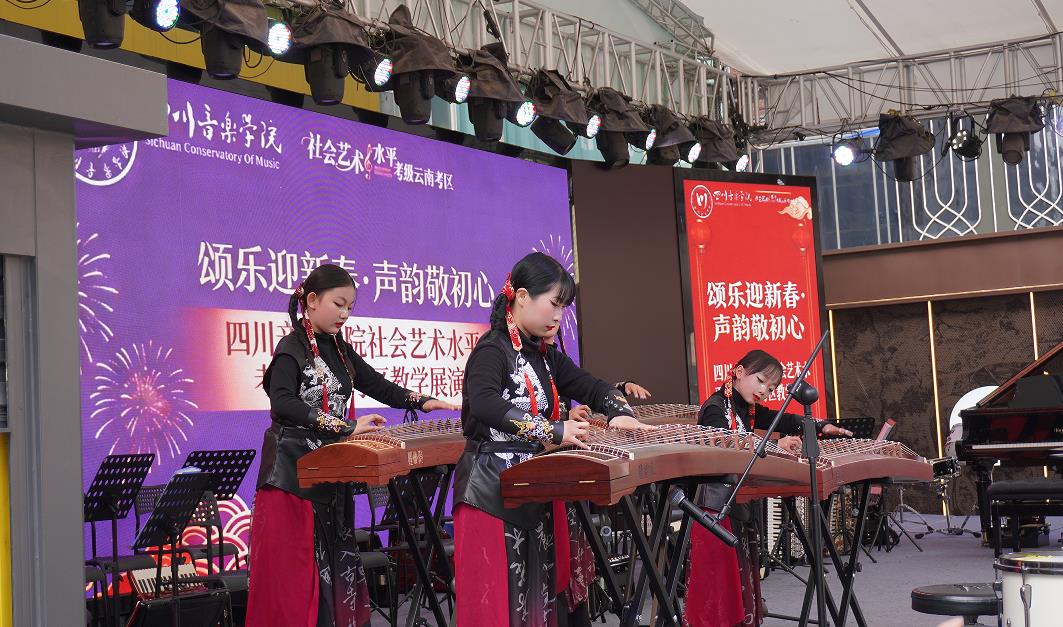 “颂乐迎新年·声韵敬初心” ——新年音乐会暨四川音乐学院社会艺术水平考级云南考区教学汇报展演在昆举行(图3)