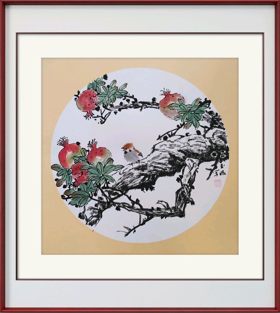 “以笔墨为语，与花鸟私吟”——张玉娥迎新春小品展（图4）