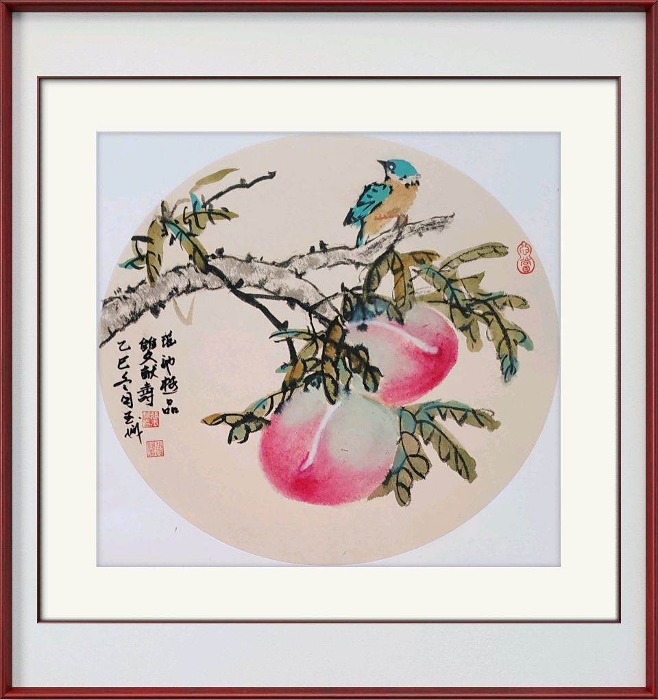 “以笔墨为语，与花鸟私吟”——张玉娥迎新春小品展（图3）