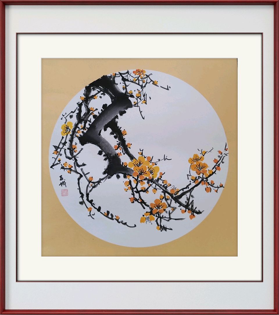 “以笔墨为语，与花鸟私吟”——张玉娥迎新春小品展（图6）