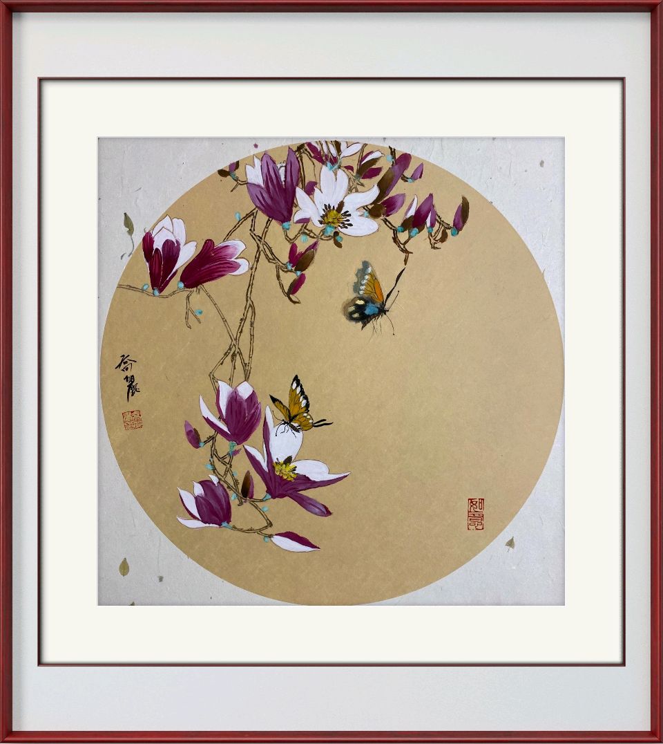 “以笔墨为语，与花鸟私吟”——王乔丽迎新春小品展（图5）