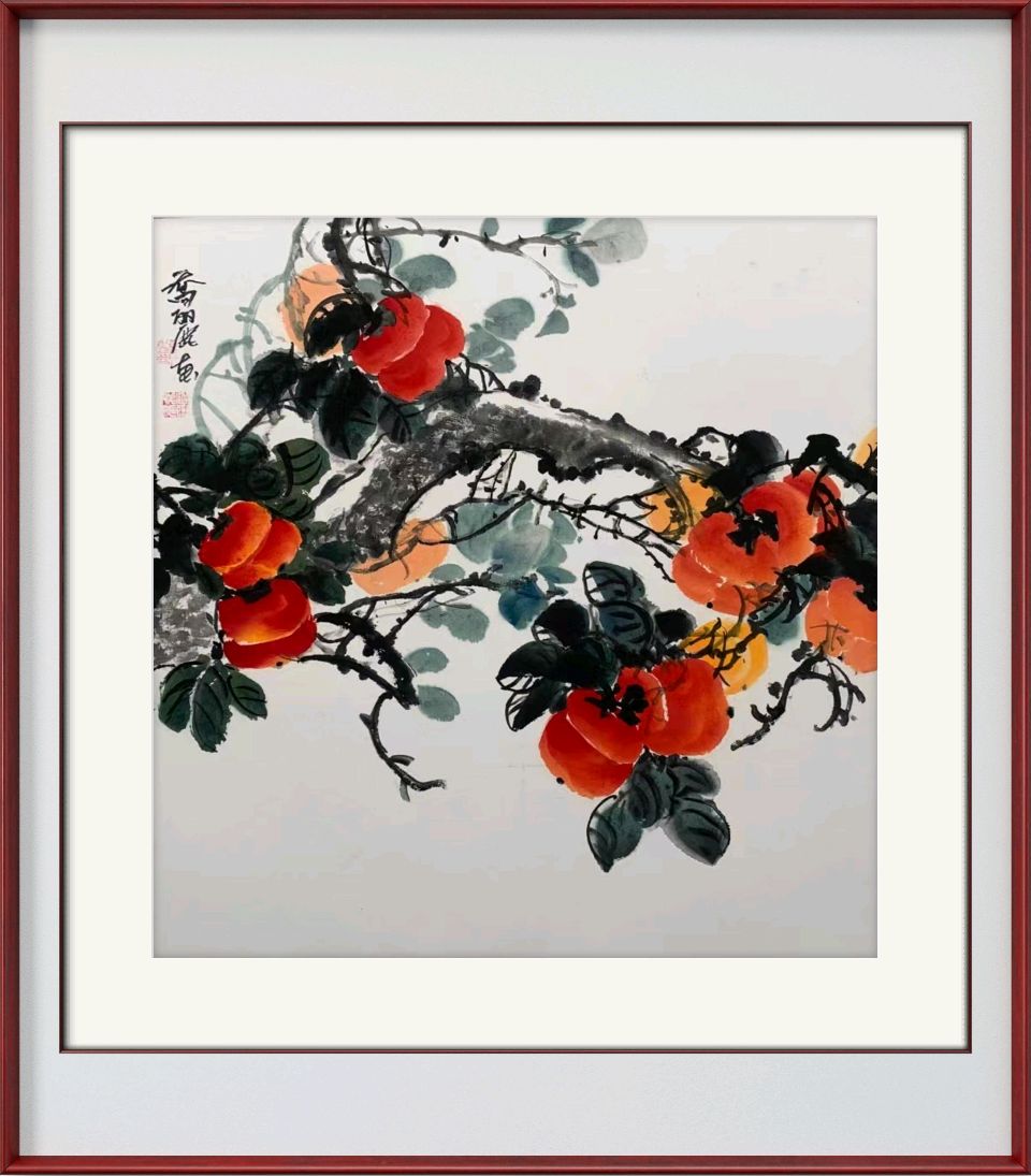 “以笔墨为语，与花鸟私吟”——王乔丽迎新春小品展（图8）