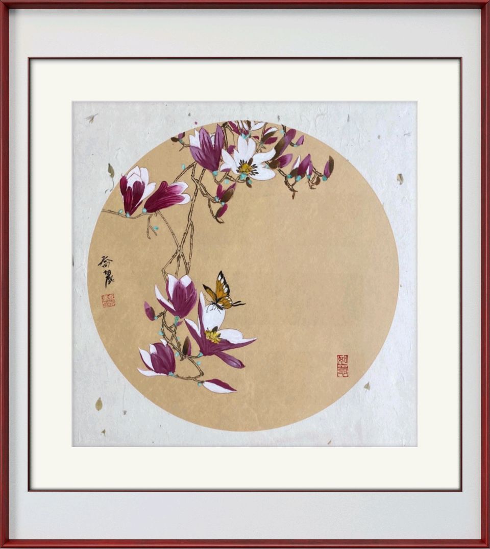 “以笔墨为语，与花鸟私吟”——王乔丽迎新春小品展（图10）