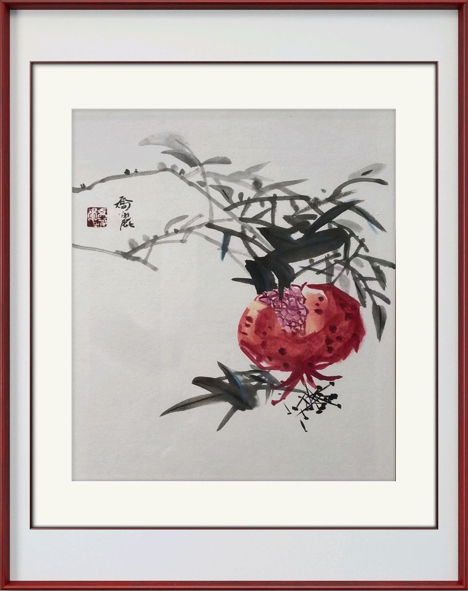 “以笔墨为语，与花鸟私吟”——王乔丽迎新春小品展（图7）