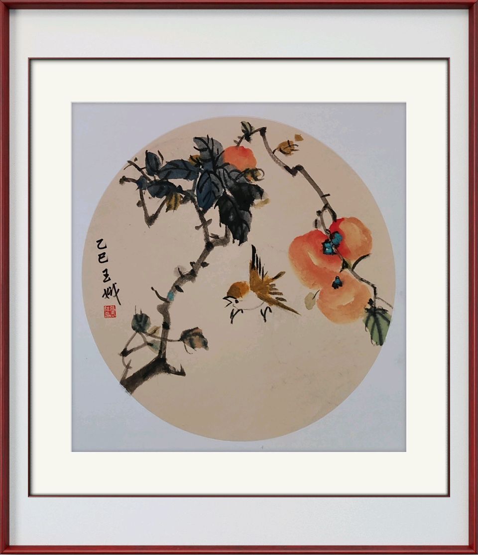 “以笔墨为语，与花鸟私吟”——张玉娥迎新春小品展（图8）