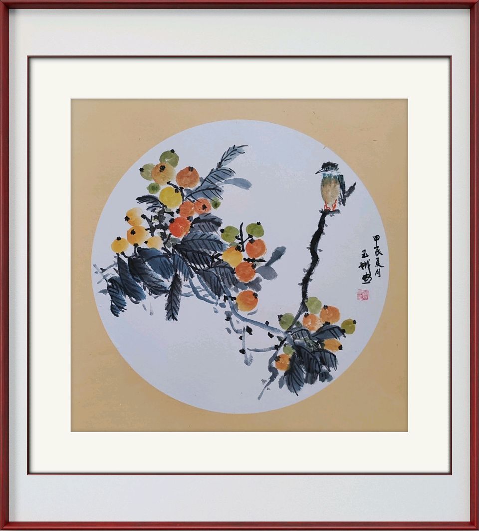 “以笔墨为语，与花鸟私吟”——张玉娥迎新春小品展（图10）