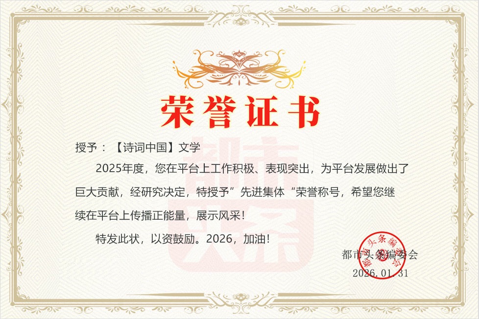 【诗词中国】精品佳作《田埂上的炊烟》作者:徐恒龙(图17)