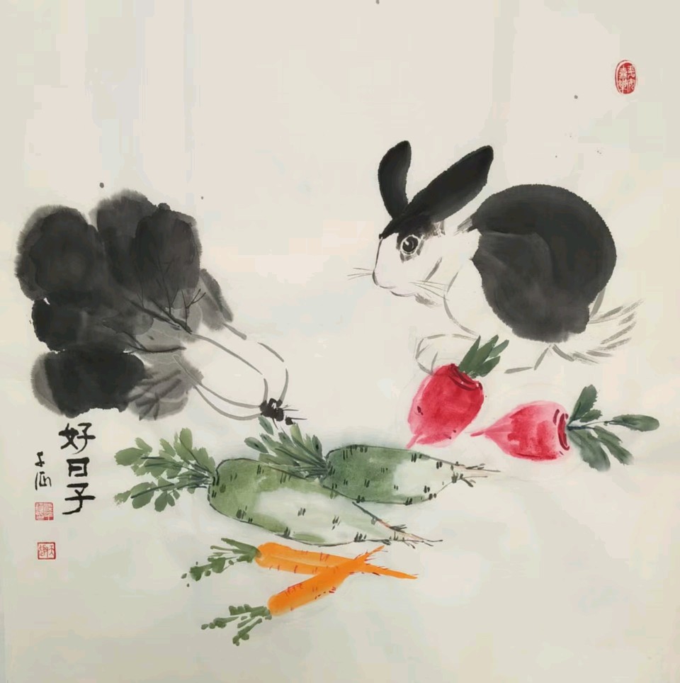 国画《金秋时节》 | 梁千征（图6）