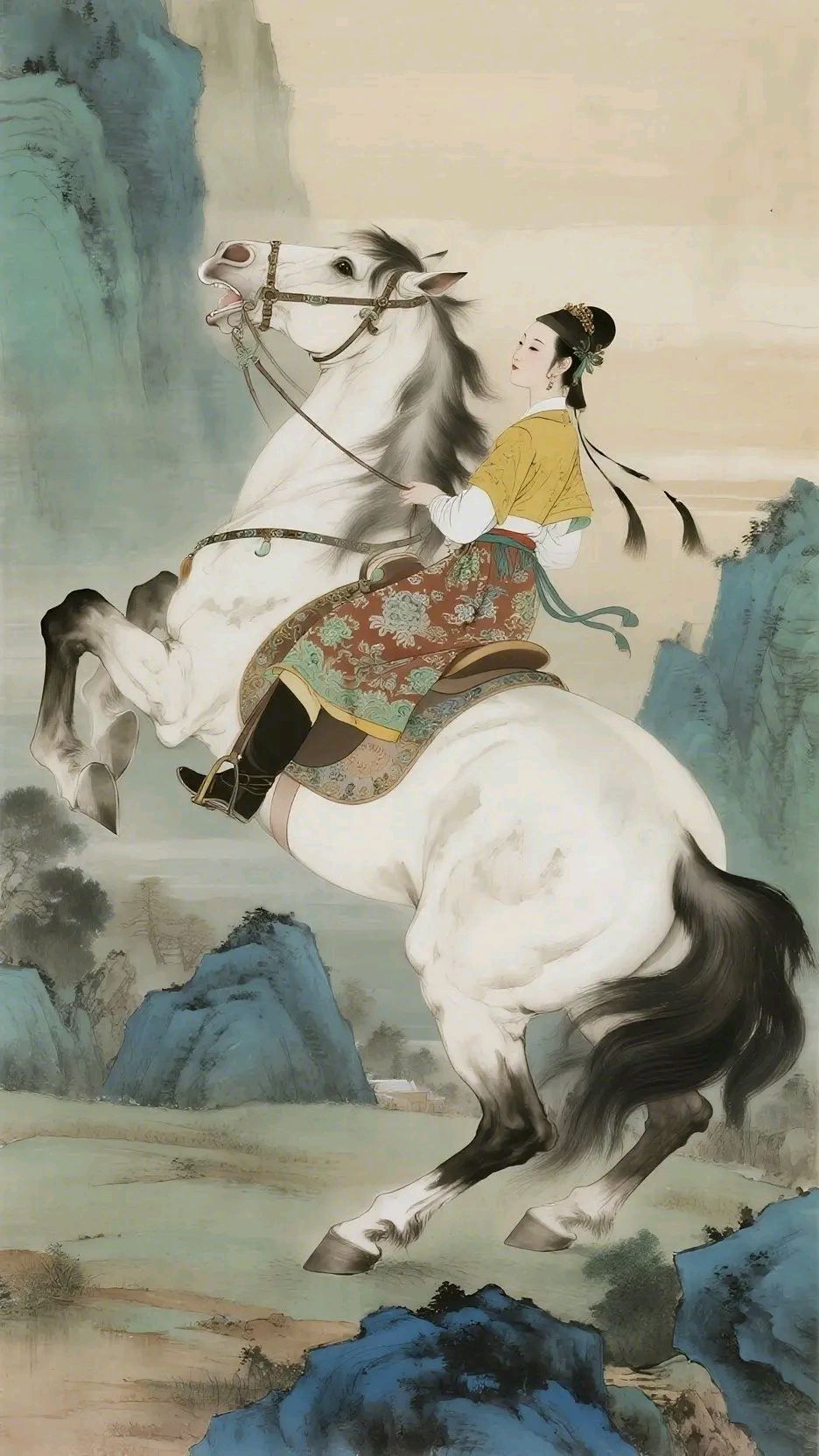 🇨🇳【思归客诗词学会】NO：5273（名家风采）漫笔：七律“马逢早春逐梦汉唐”//文：徐国祥（图3）