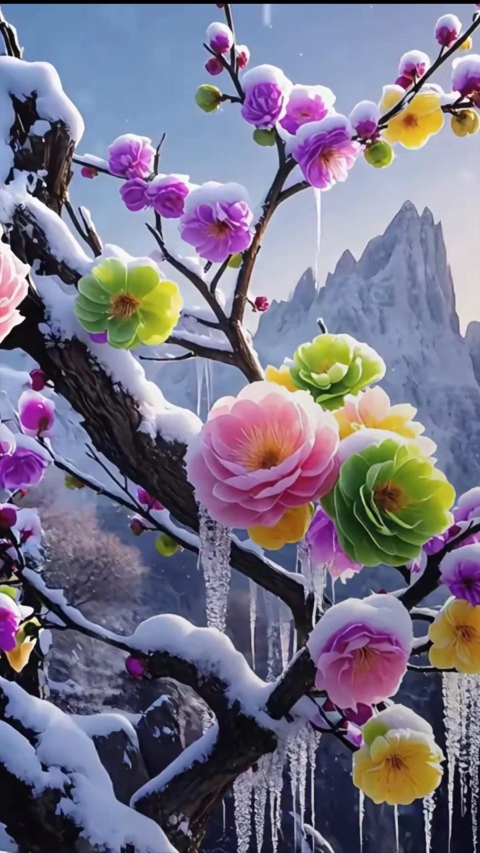 海外头条：《冬韵傲骨——雪中梅》作者||褚化冰（阳光柔剑）朗诵||妮雅 - 配乐||黄远龙-诗评||富有（图5）