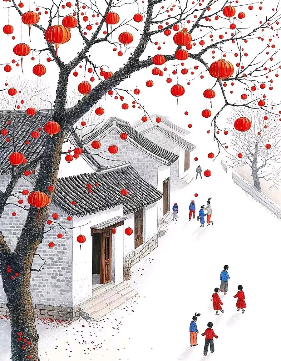 【小雅文创】杨学是《立春抒怀 五绝四首》（图3）