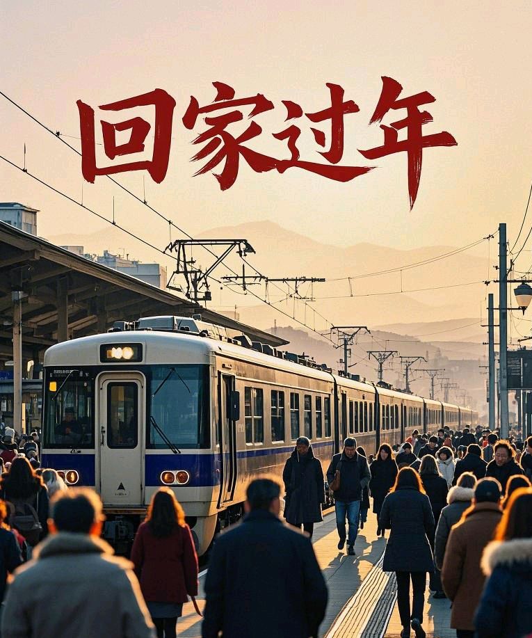【春韵抒怀】曾培方//观春运人潮感怀（图3）