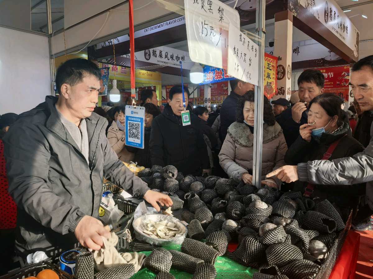 2026平顶山市新春年货购物节在鹰城广场热闹启幕 一站式备齐全球好物(图6)