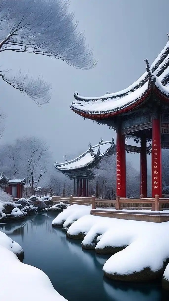 海外头条：《古韵词十九首》边城雪霁｜作者||曾振华（图6）