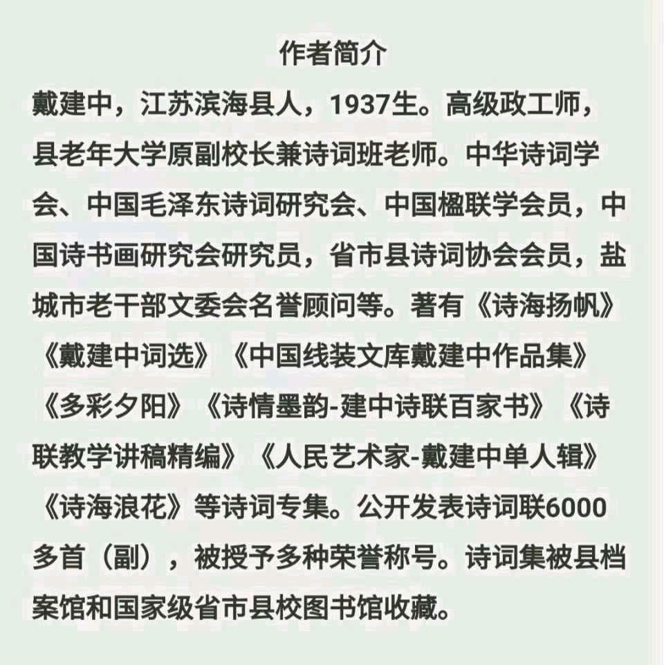 【荣耀中国】文学社*浣溪沙.自贡灯会作者/戴建中（江苏）（图7）