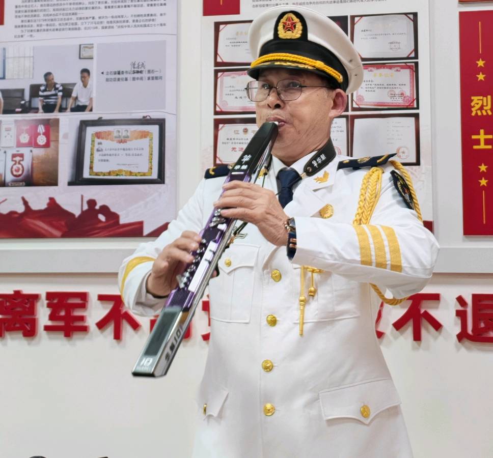 新春送暖致敬一等功臣 文艺翰墨情暖企石——广州退役军人艺术团等多方爱心力量赴企石镇慰问国防功臣（图10）