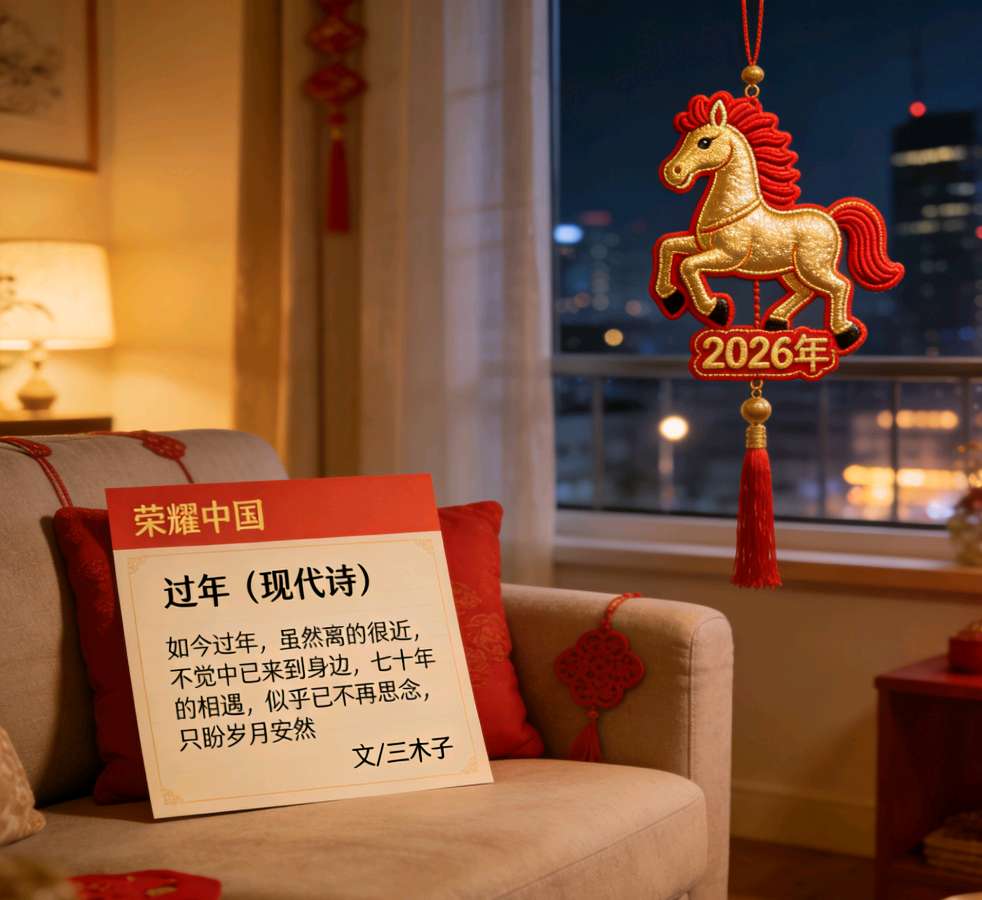 【荣耀中国】文学社*过年（现代诗）文/三木子（图3）