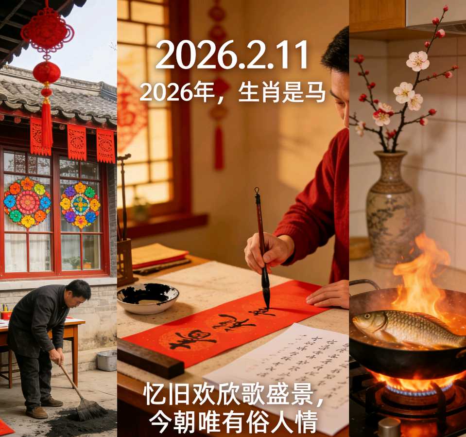 [荣耀中国]文学社*推荐参加[都市头条]'第一届春节大联欢'原创——参赛作品展播 《七律·忆旧俗》文/云晓华（图4）