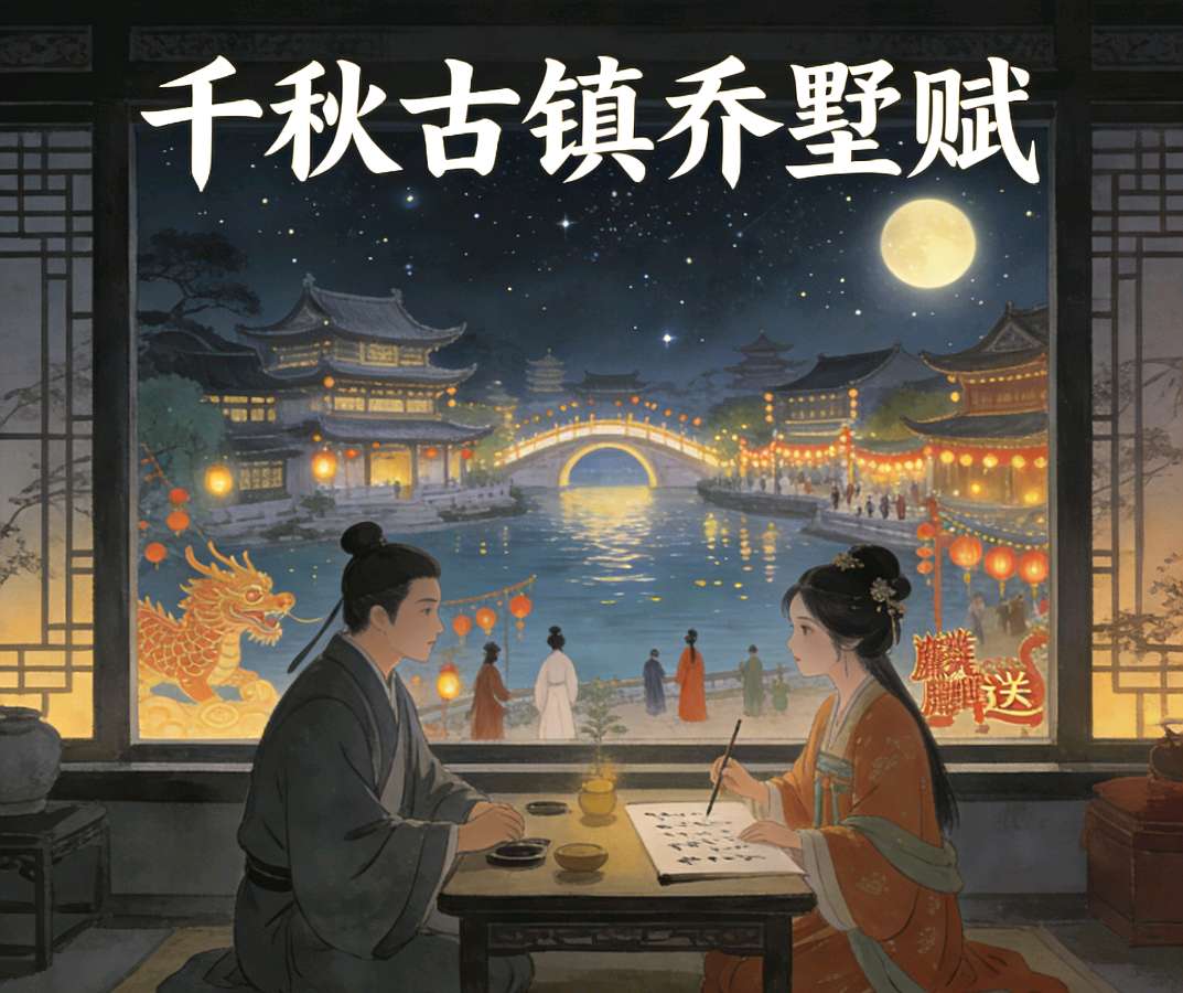 【荣耀中国】文学社*千秋古镇乔墅赋 作者/张言（南京）（图2）