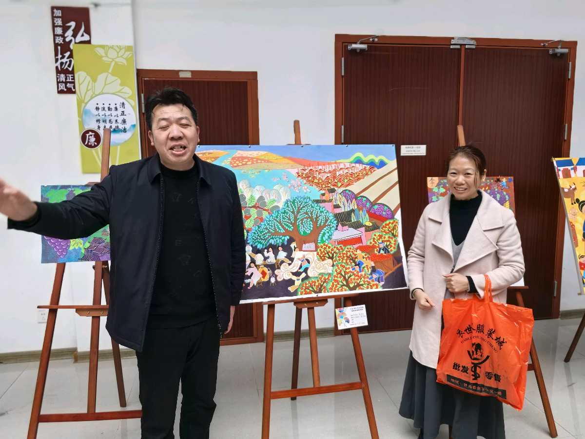 丹青妙笔描乡梦-骏马春风醉海云∥广西兴安（漠川）乡土绘画（农民画）新春特展暨马舞新春﹣丙午马年全球生肖文化大联展（图53）