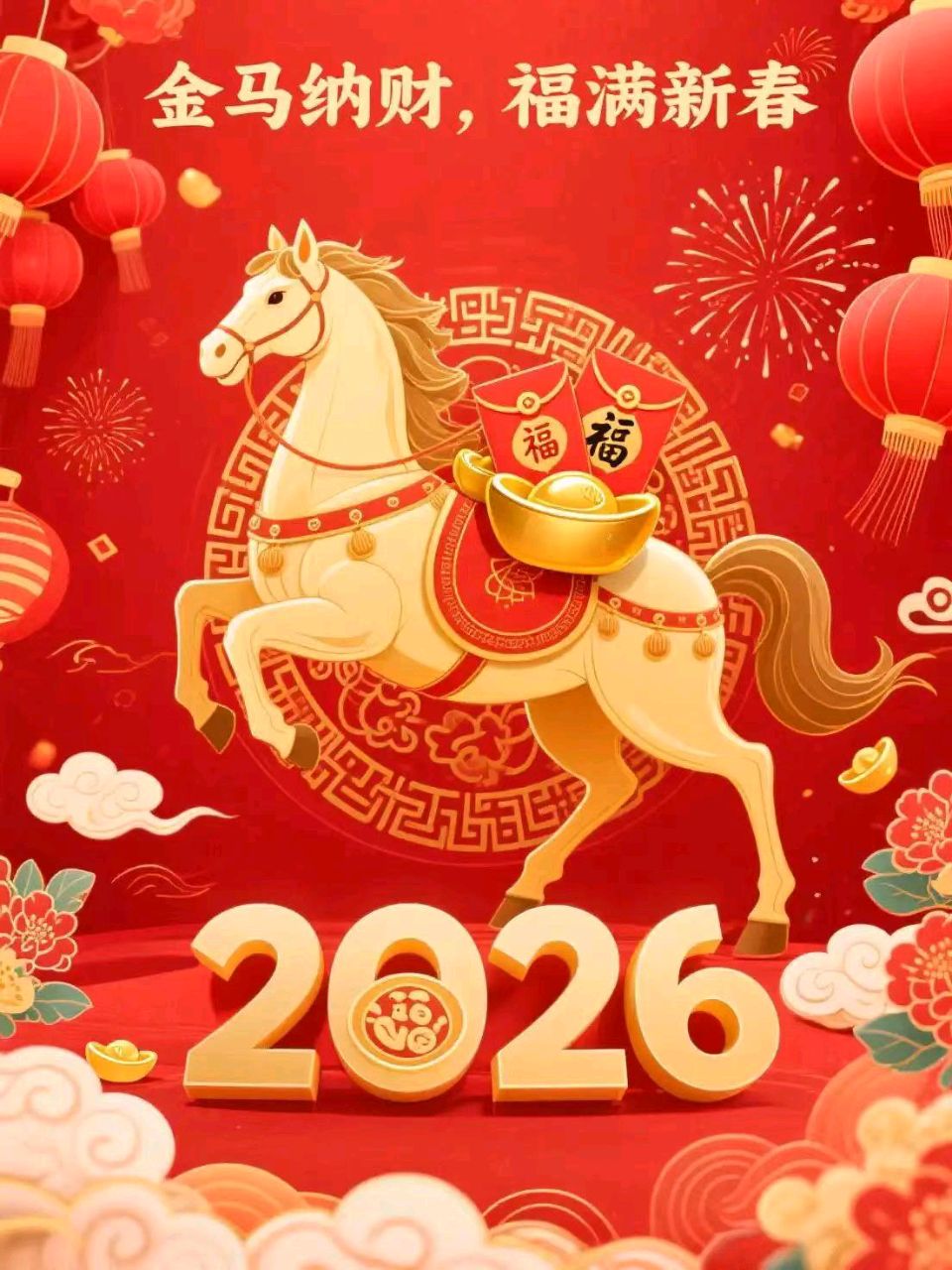 【春节贺词】《骏马奔腾迎新春——2026年春节献词》作者: 成振林/陕西宝鸡