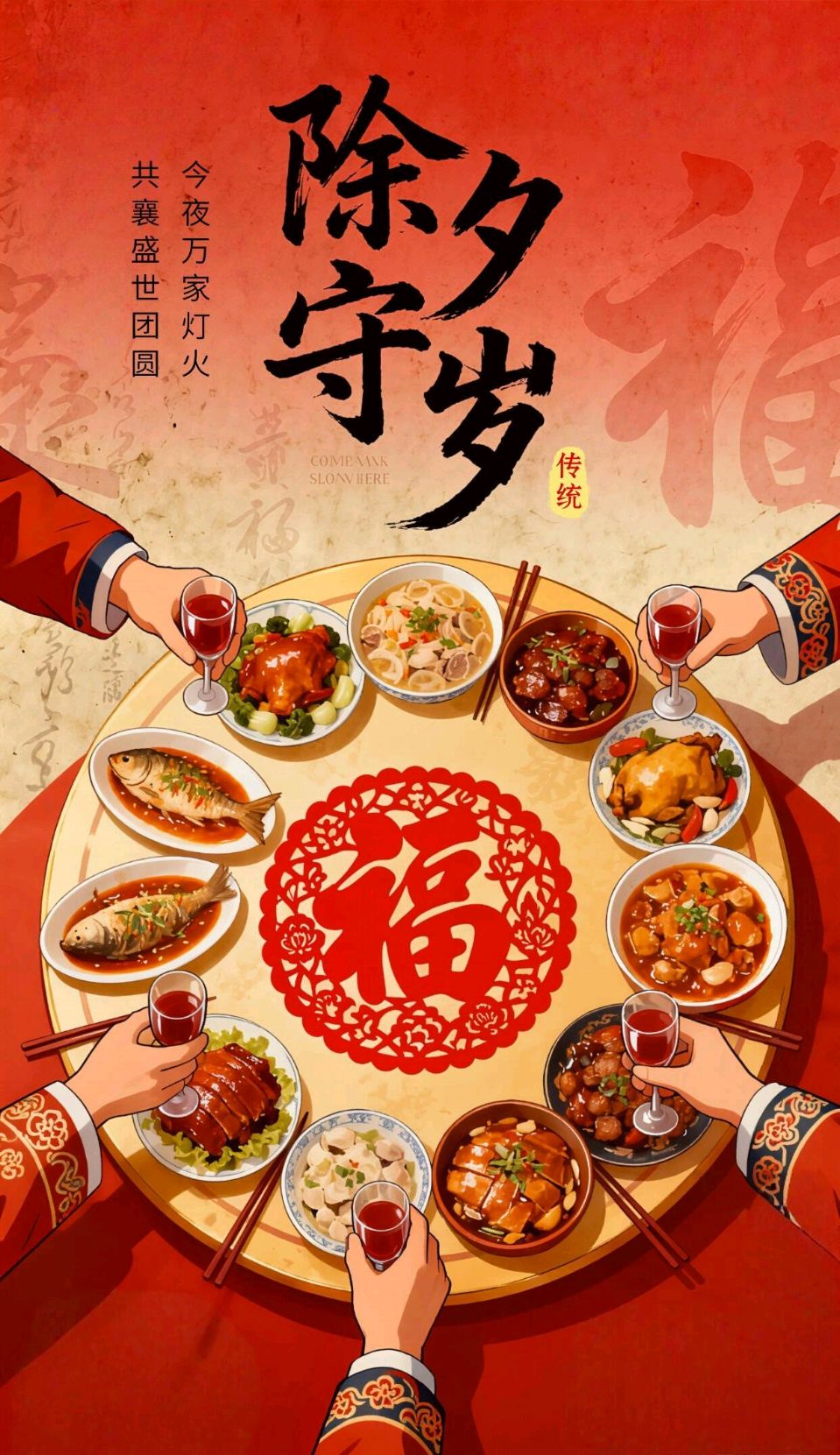 七律-除夕～李宣财（福建）（图15）