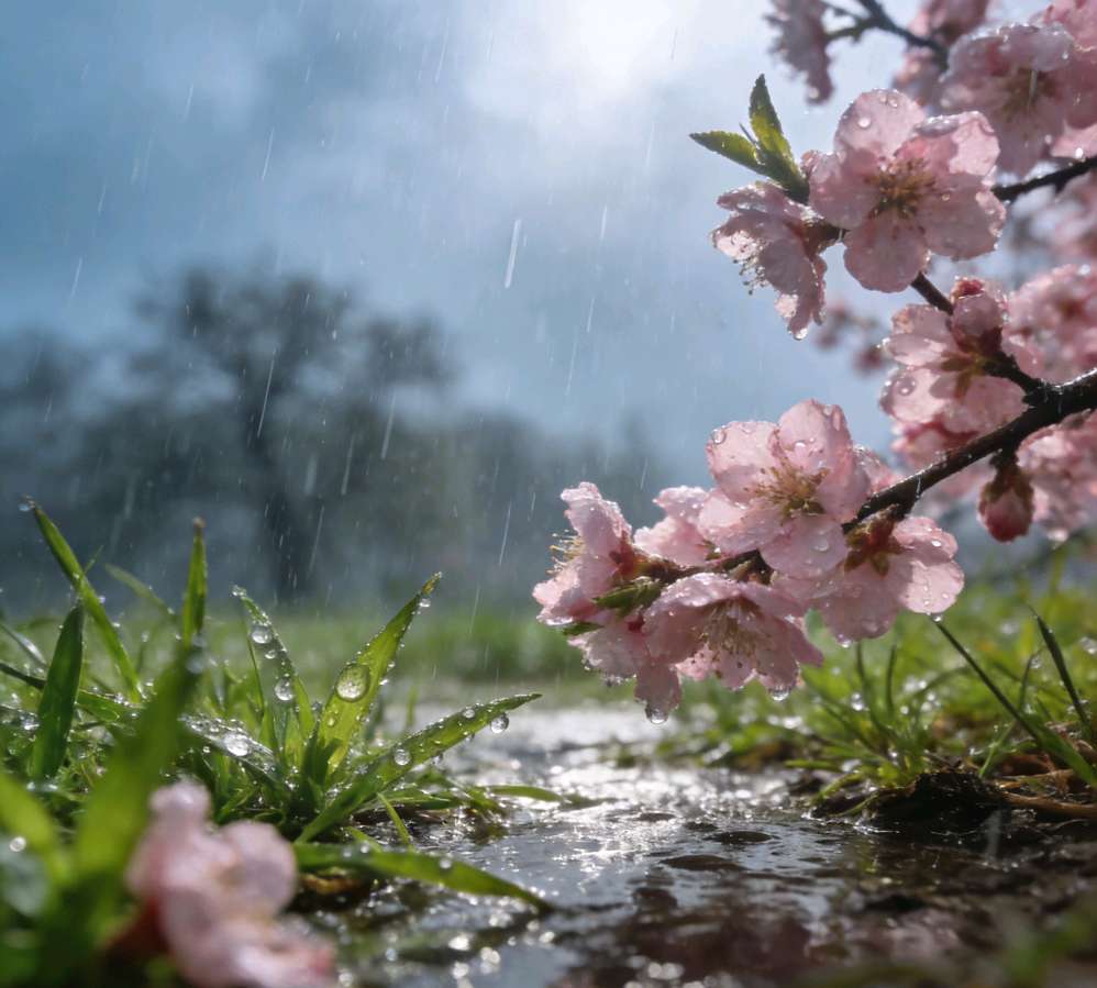 【荣耀中国】文学社*临江仙•春雨(徐昌图体.押第十一部韵)作者/唐增虎(山东)（图2）