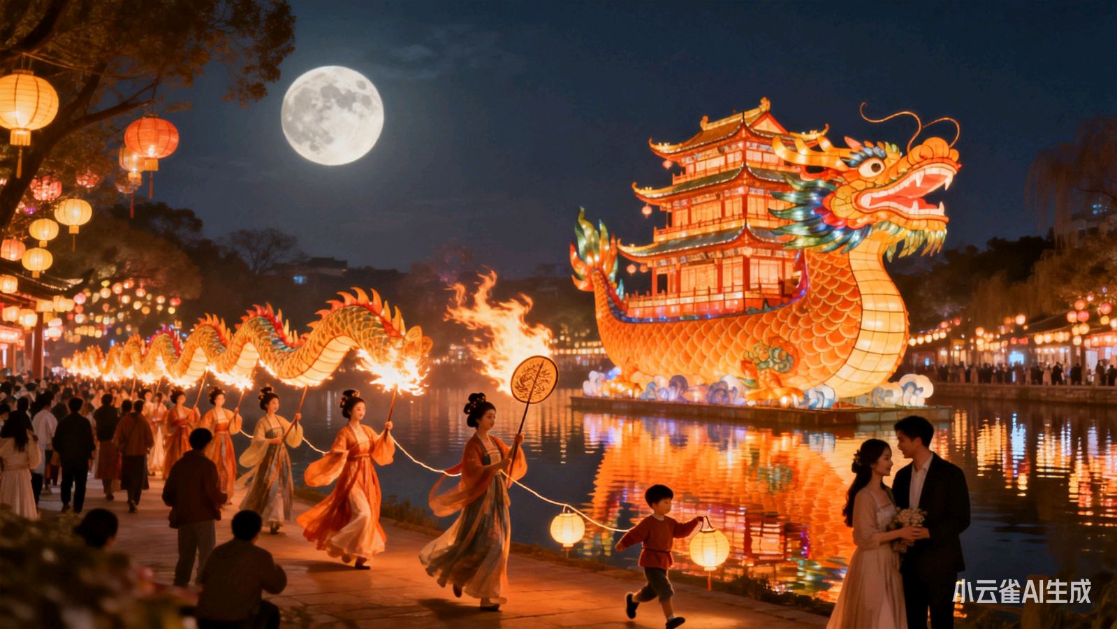 【荣耀中国】文学社*古风.《十五夜观花灯》 作者:丰茂春（图5）