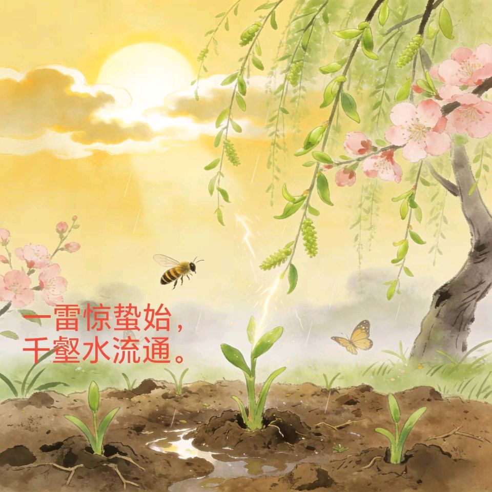 五绝·惊蛰述怀
