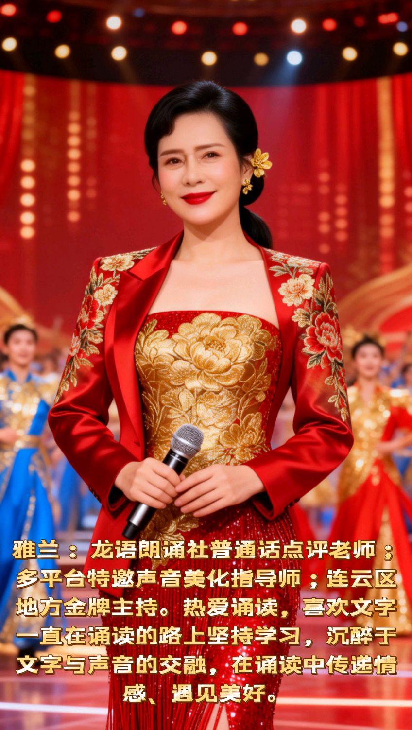 闹元宵文/明桂芝主播/若兰，凉月如眉，红玫瑰，白白，释然，黑豆，落雪飞花，清源，雅兰，紫丁香，海之梦。（图10）