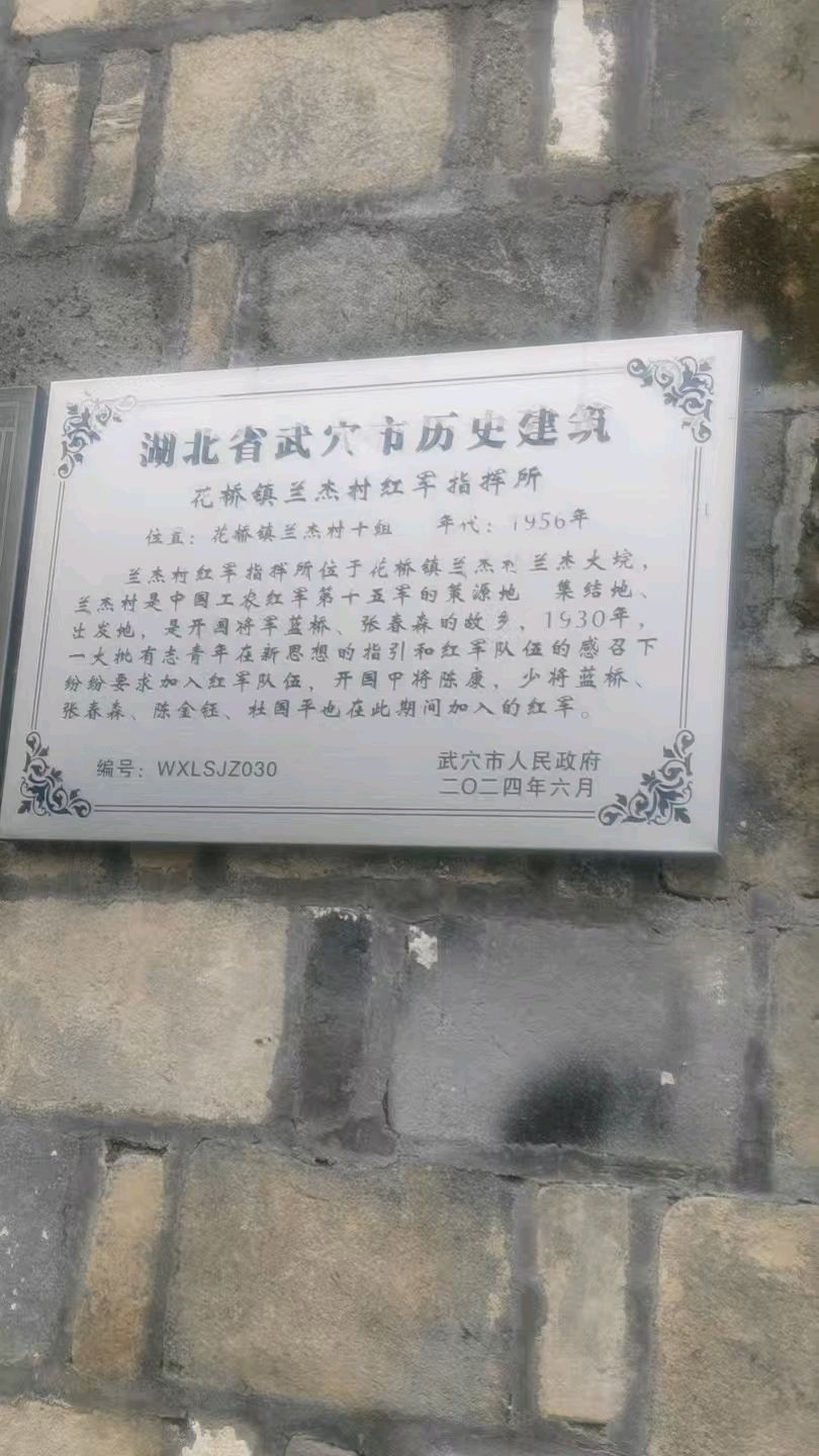 诵云中鹤/文金色中国《站在武穴将军村蓝杰红色土地上》（图6）
