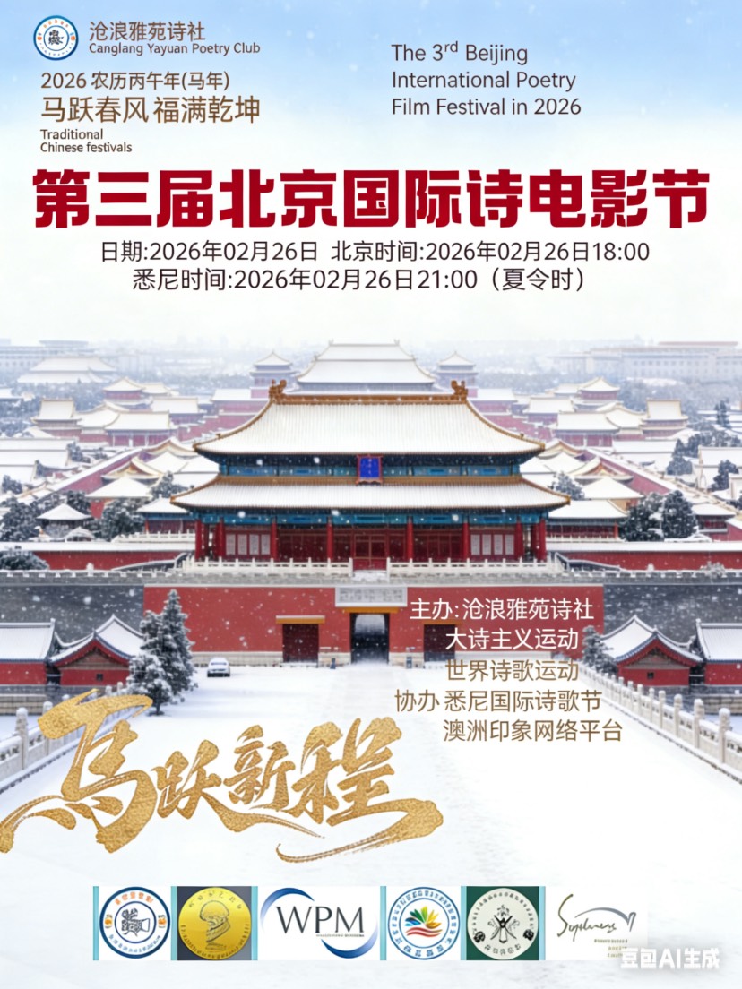 海外头条：24国诗人共同庆祝第三届北京国际诗电影节（图5）